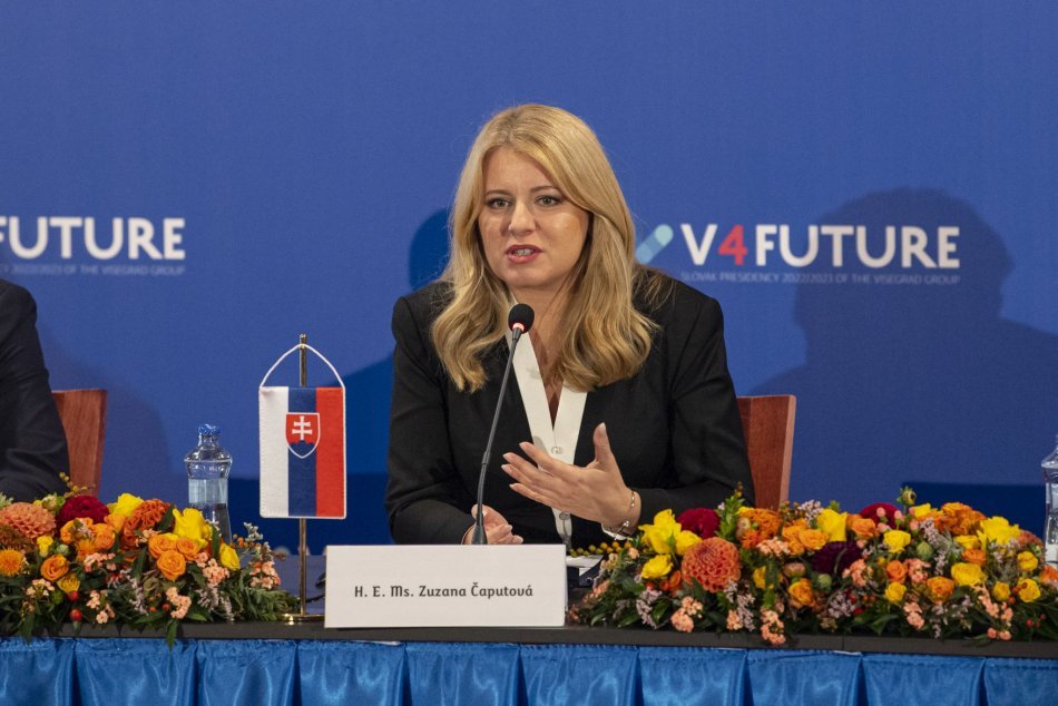 Stretnutie prezidentov V4 v Bratislave