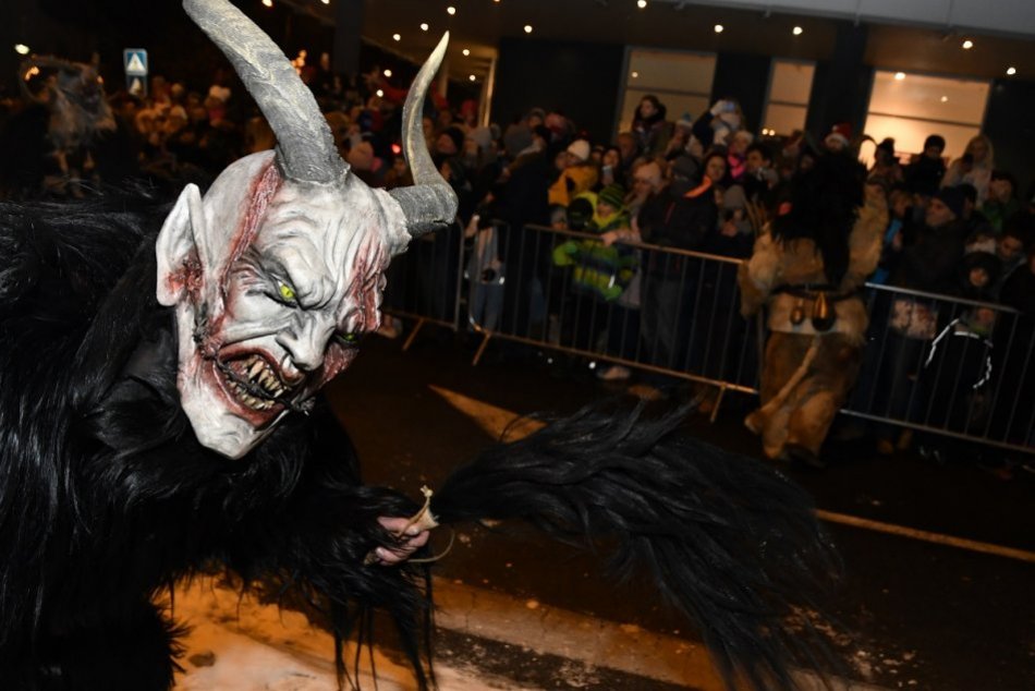 Pochod Krampusov v Piešťanoch, 2018