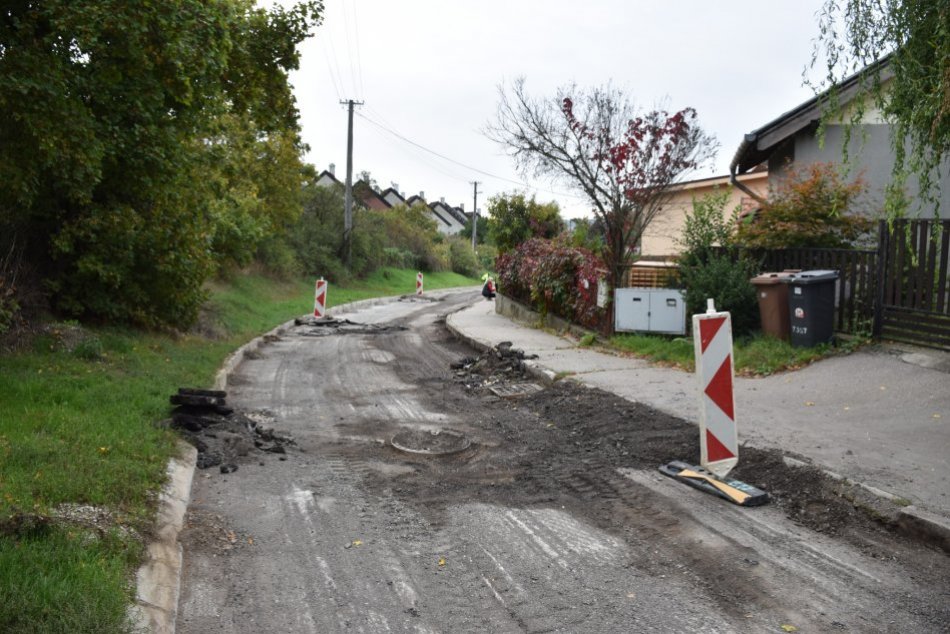 Oprava Dolnohorskej ulice