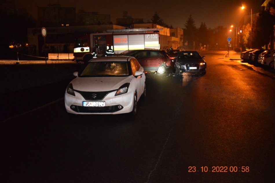 V OBRAZOCH: Jazda opitého vodiča sa skončila nehodou