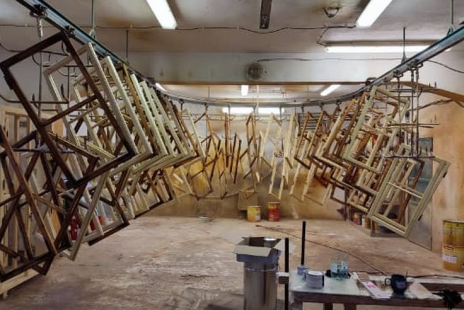 Obnova okien na tržnici