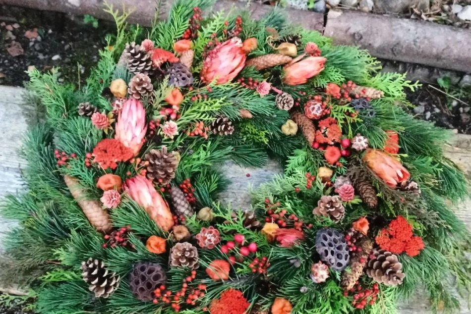 FOTO:  Dekorácie na dušičky