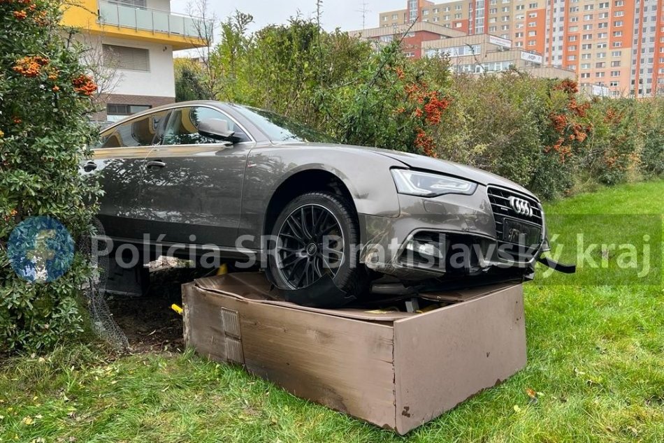 Vodič narazil do prípojky plynu