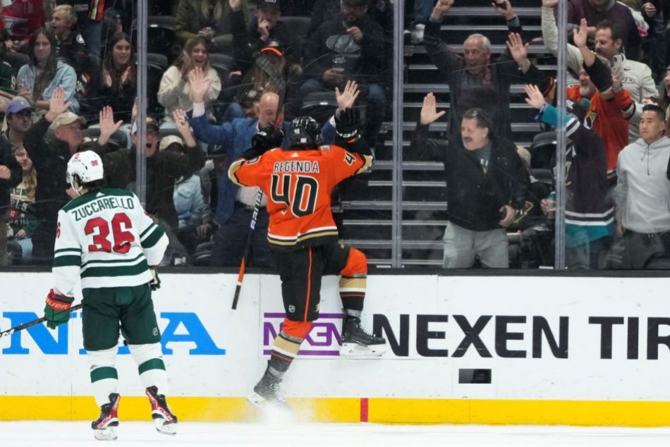 Pavol Regenda sa blysol v NHL prvým gólom