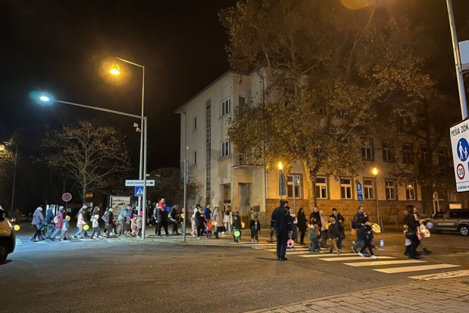 Lampiónový sprievod v Šali