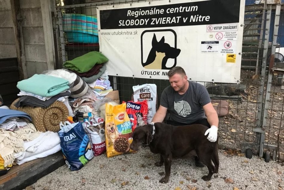 Zbierka pre nitriansky útulok