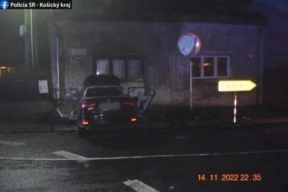 Nehoda v Sečovciach