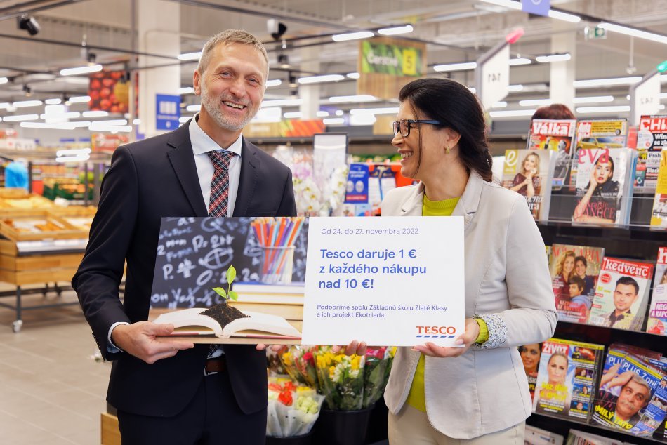 Nová predajňa Tesca v Zlatých Klasoch