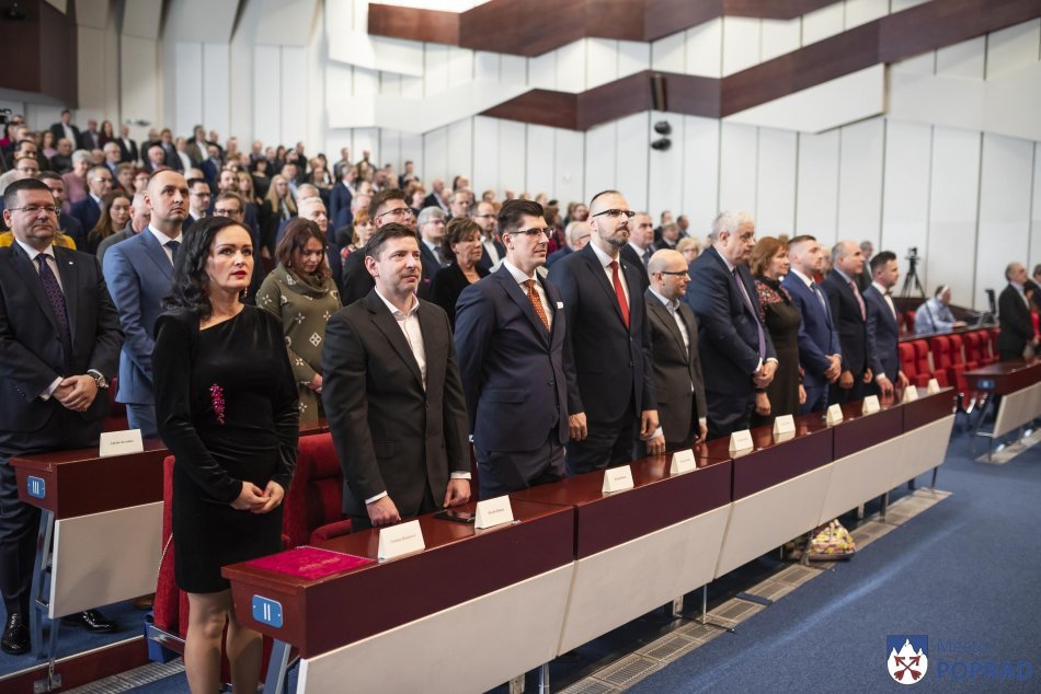 Ustanovujúce zasadnutie MsZ mesta Poprad