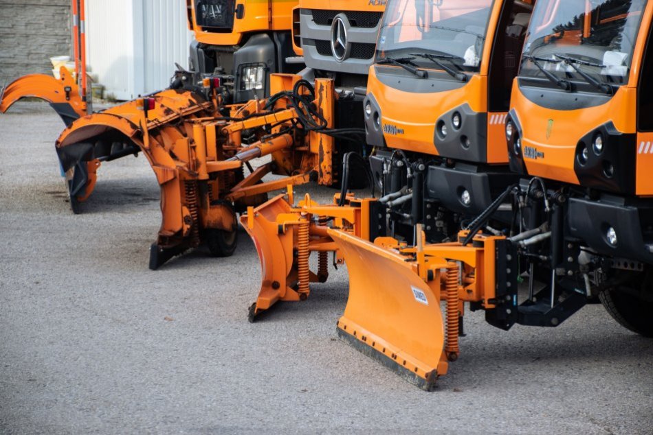 Zimná údržba v Nitre