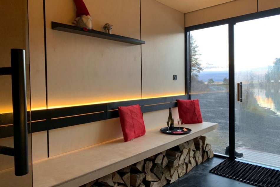 V Kvetnici vyrástla samoobslužná kontajnerová sauna