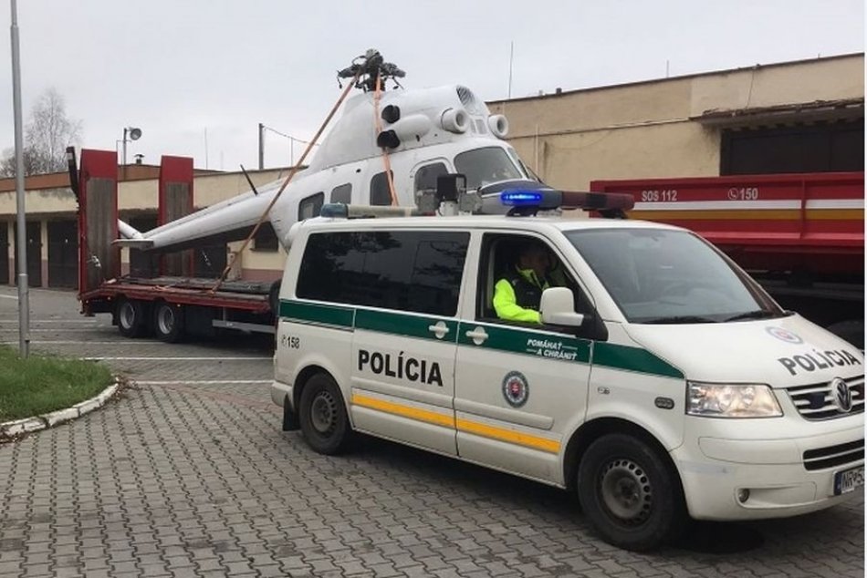 Vyradený vrtuľník Mi-2