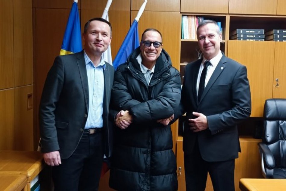 Jean-Claude Van Damme v Michalovciach