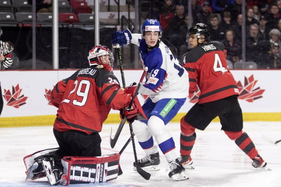 Prípravný zápas Slovenska s Kanadou pred MSJ