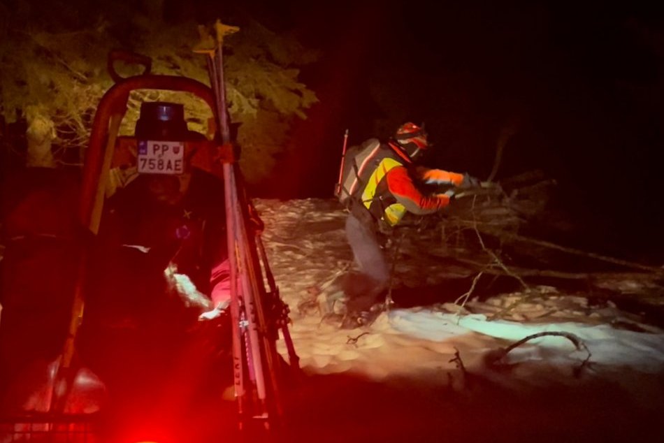 V Tichej doline vo Vysokých Tatrách spadla lavína