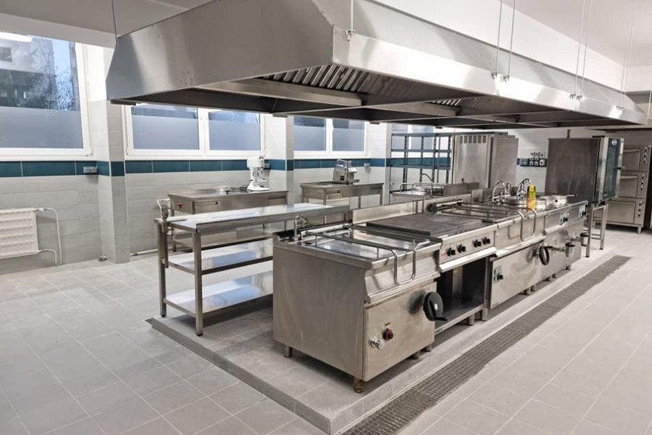 Nová kuchyňa na ZŠ Škultétyho je hotová: Otvoriť ju majú po prázdninách