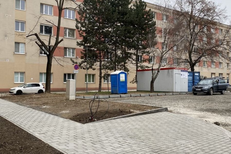 Rekonštrukcia vnútroblokov na Hospodárskej ulici