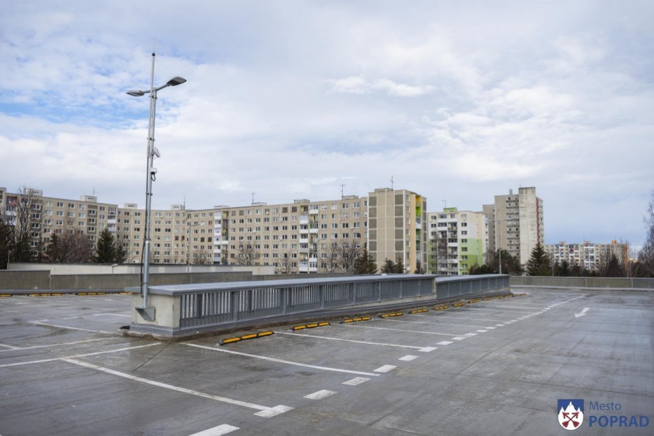 Objektívom: V Poprade môžu vodiči parkovať už na druhom viacpodlažnom parkovisku