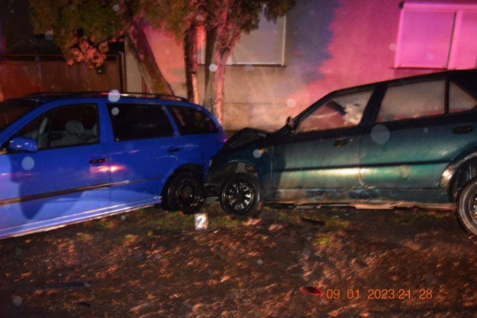 V OBRAZOCH: Opitý nevodič spôsobil nehodu