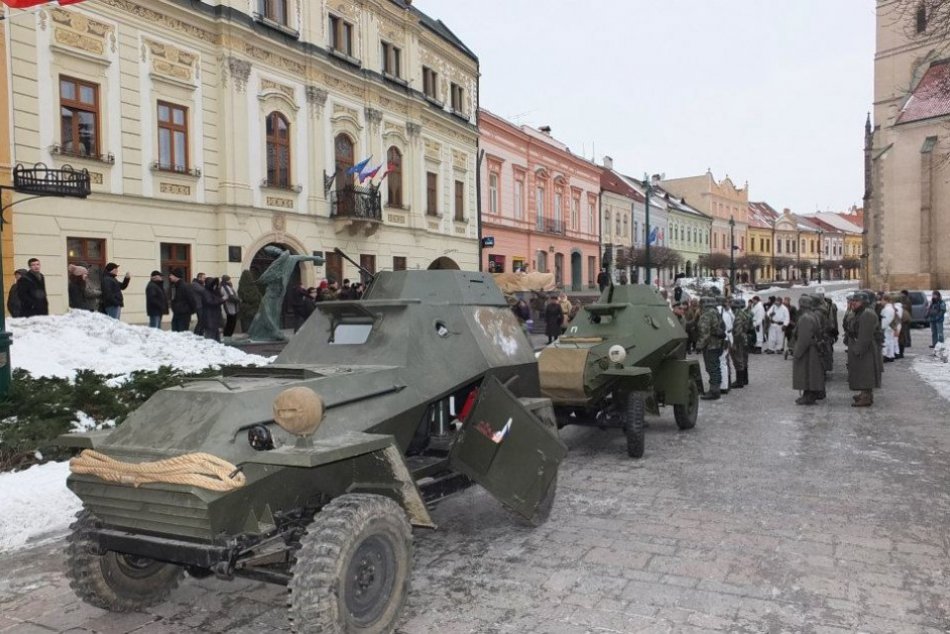 Objektívom: Rekonštrukčné boje oslobodenia Prešova z roku 2013