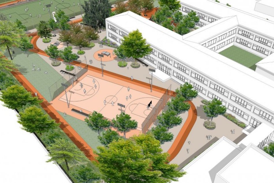 Rekonštrukcia športového areálu ZŠ na K. Mahra