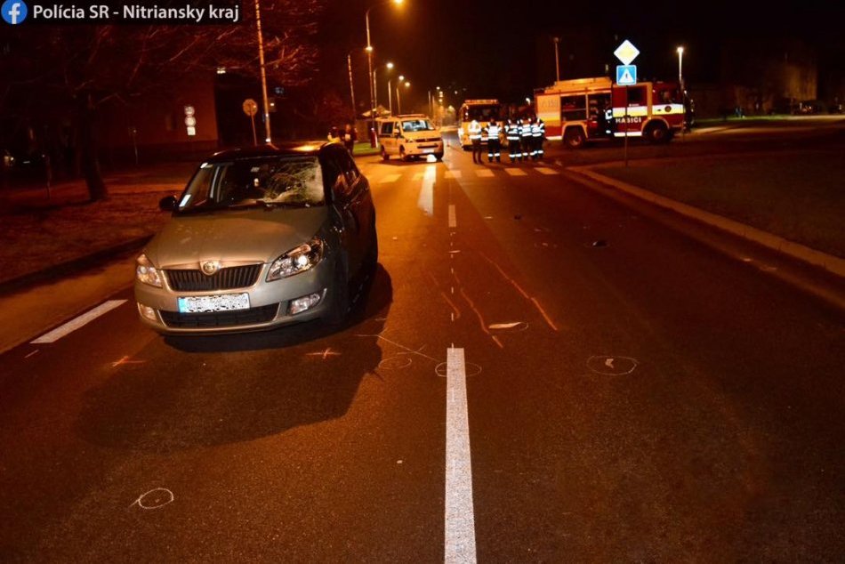 Nehoda na priechode pre chodcov