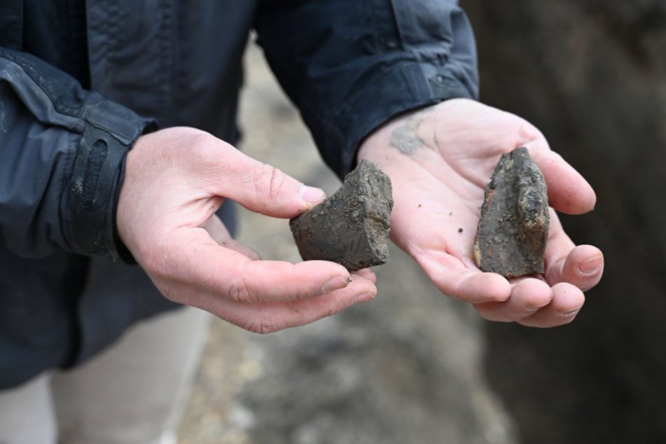 Archeológovia pri bývalej dolnej bráne