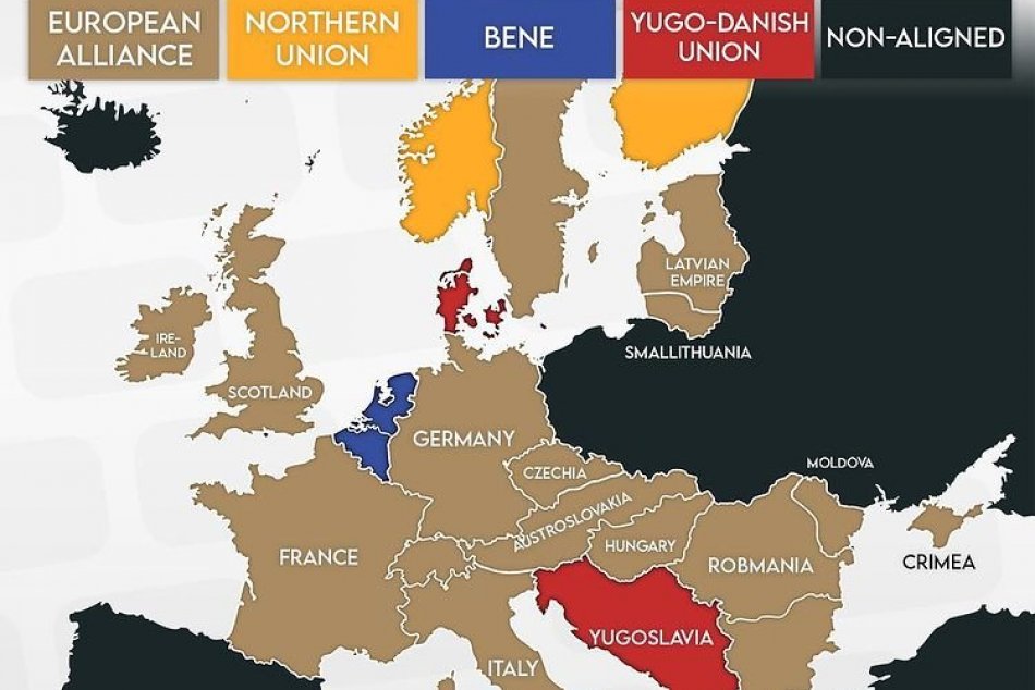 FOTO: Nové usporiadanie sveta, vznikne RAKÚSKO-SLOVENSKO?