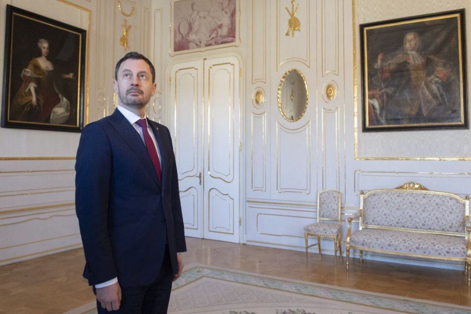 Zuzana Čaputová a Eduard Heger