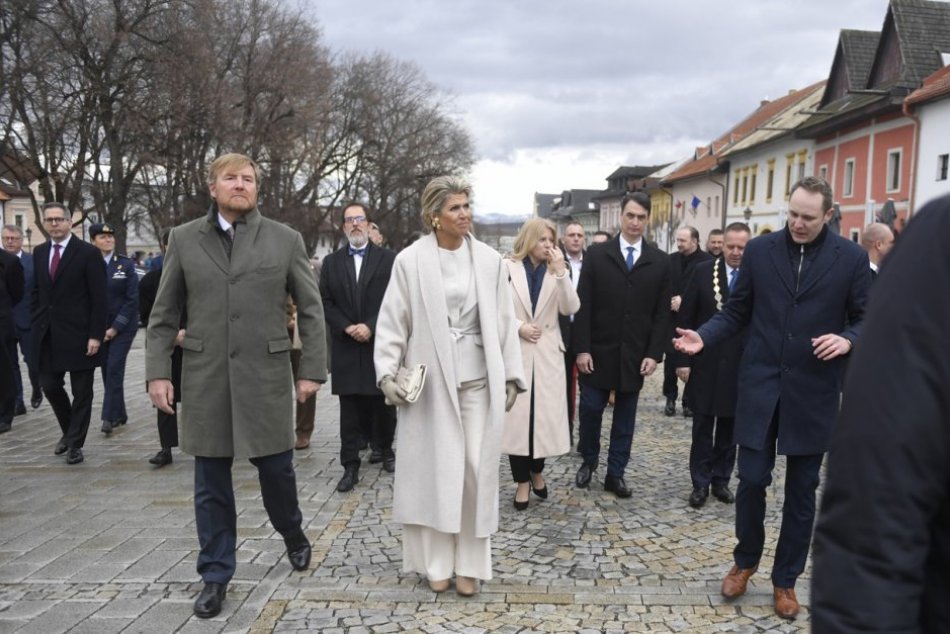 Objektívom: Holandský kráľovský pár v Poprade