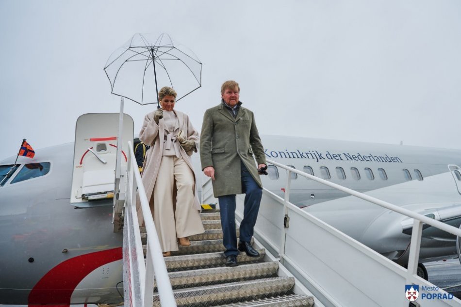 Objektívom: Holandský kráľovský pár v Poprade