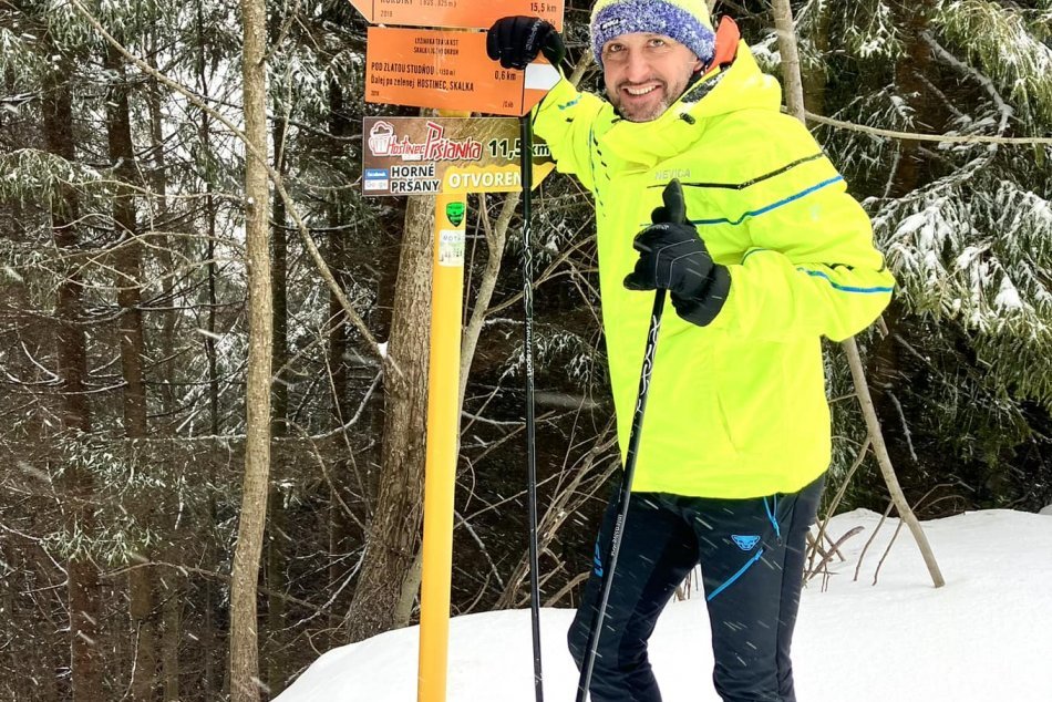 Ondrej Kandráč sa vybral na bežky