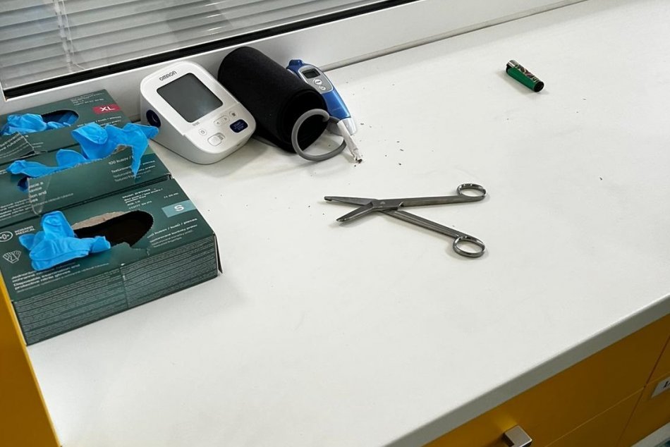 Podnapitý muž vystrájal v nemocnici