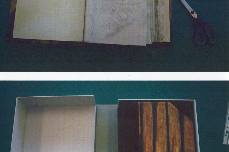 Zreštaurovaná Kniha revízie predialistických práv z roku 1699