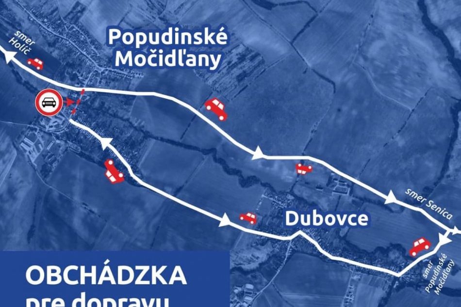 Rekonštrukcia mosta ponad Chvojnicu