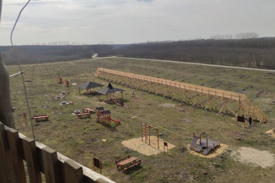 Chodník stromov v Maďarsku