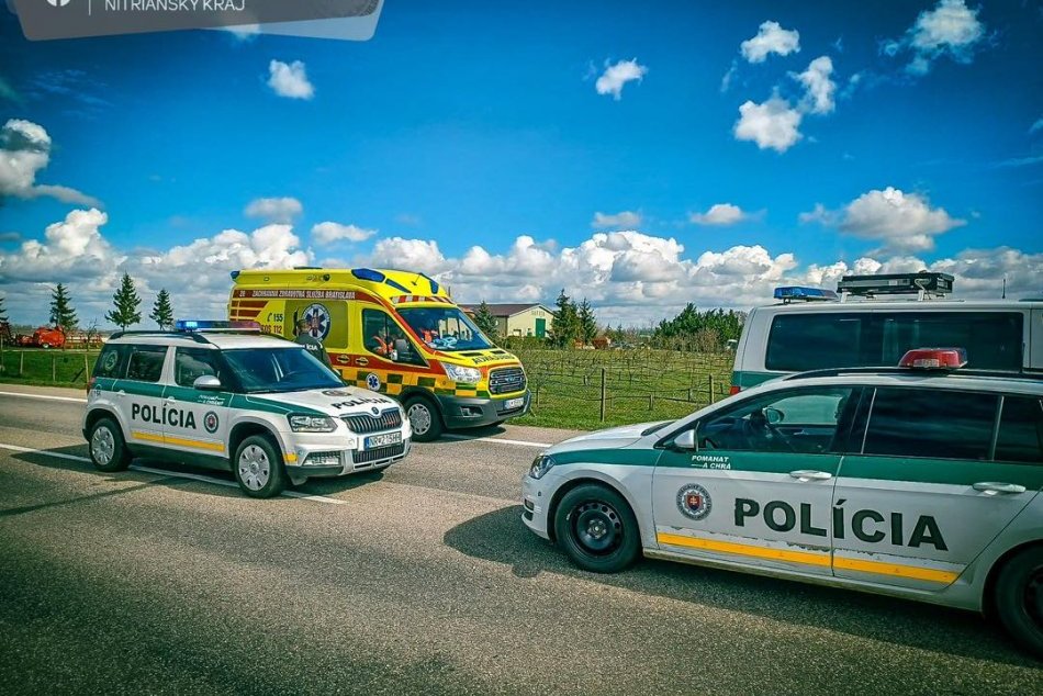 Nehoda dodávky s migrantmi