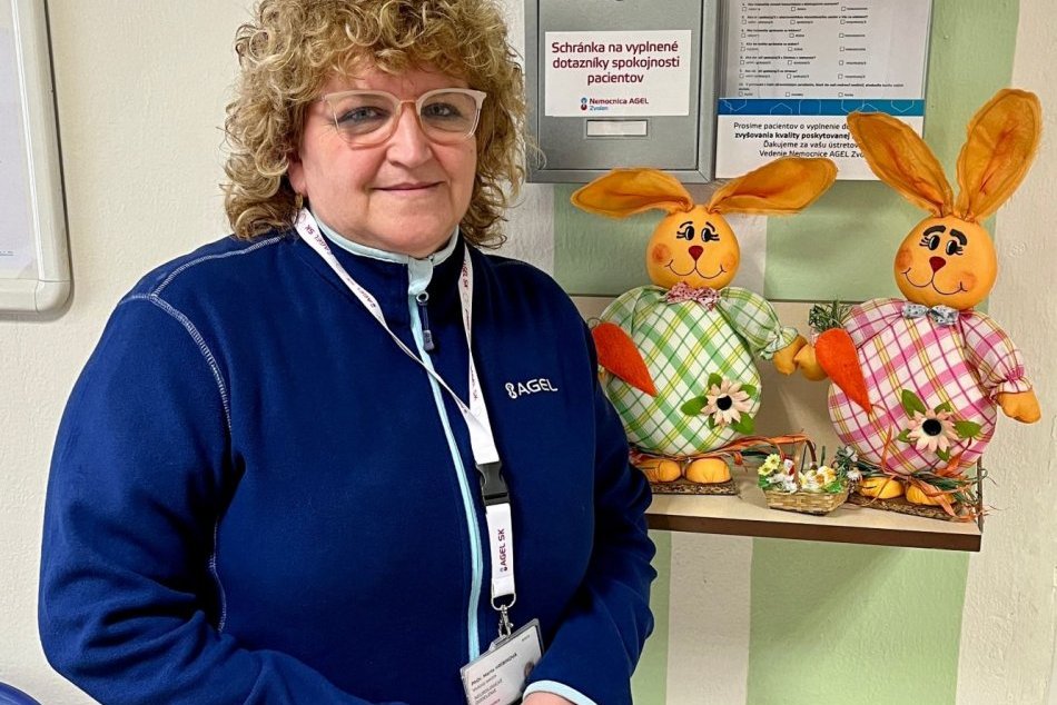 V OBRAZOCH: Veľká noc zavítala aj do Nemocnice AGEL Zvolen