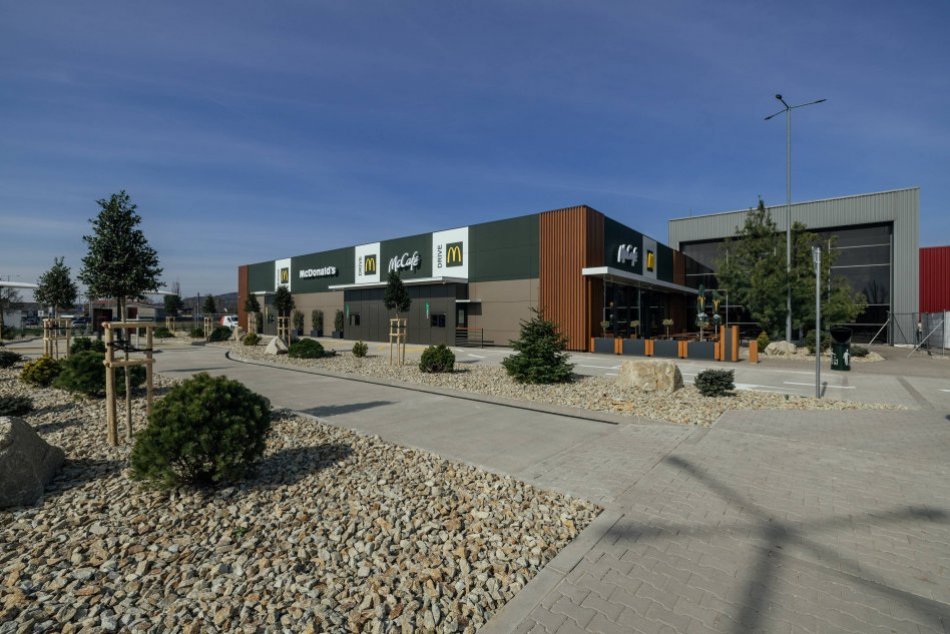 Nová prevádzka McDonald’s neďaleko Bratislavy