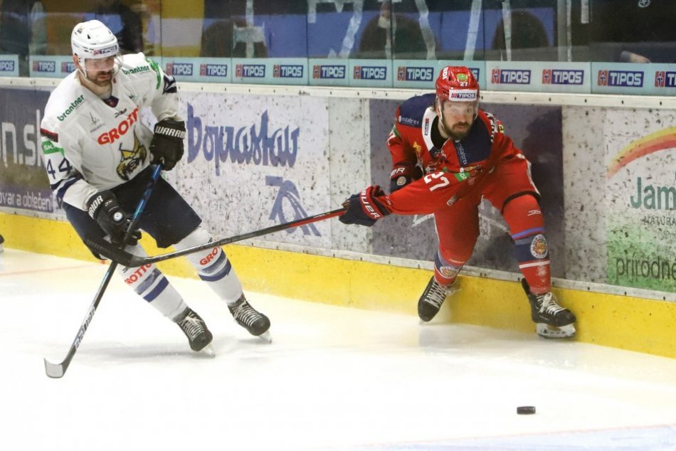 V OBRAZOCH: Semifinále play off Tipos extraligy HKM Zvolen - HK Spišská Nová Ves