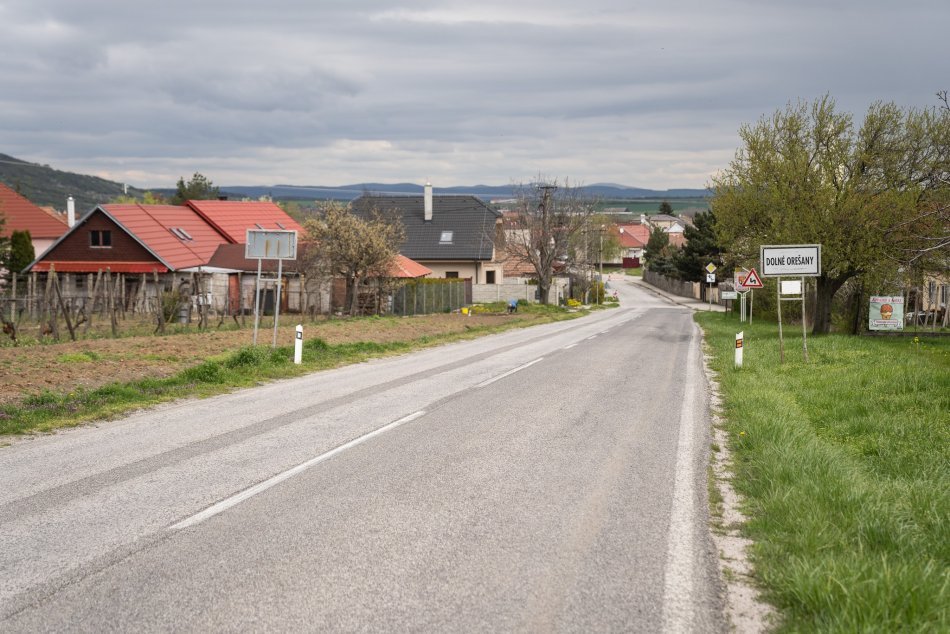 Modernizácia cesty pri Dolných Orešanoch