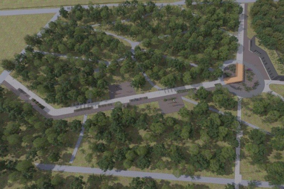 VIZUALIZÁCIE: Revitalizácia lesoparku v Šali