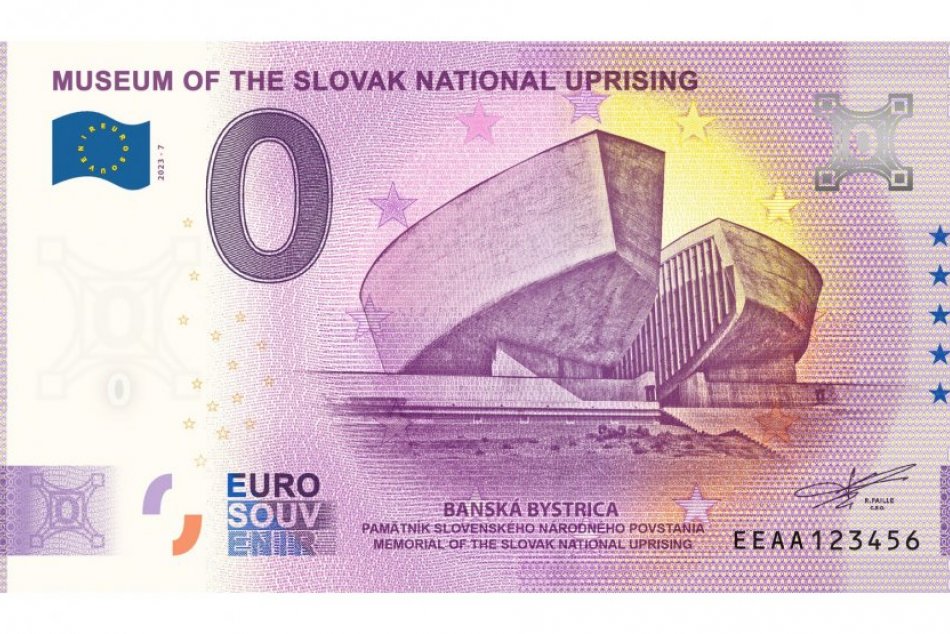 Múzeum SNP na suvenírovej bankovke