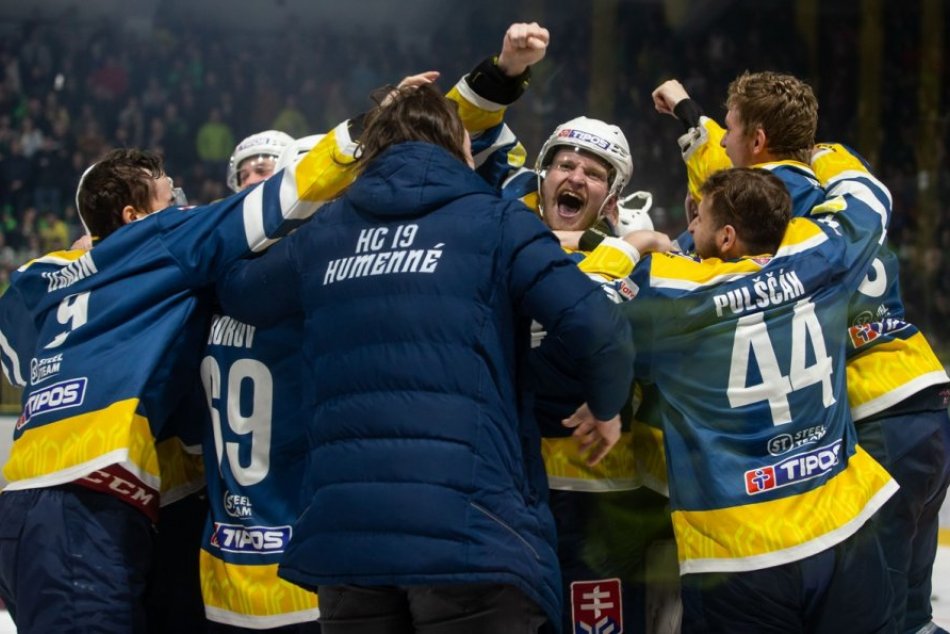 Objektívom: Hokejisti Humenného po nekonečnej sérii postúpili do extraligy