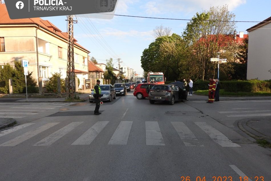 Nehody v Trnave a okolí