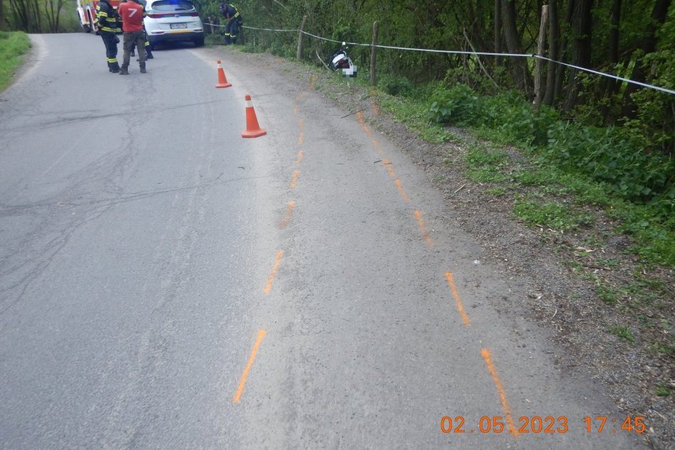V OBRAZOCH: Mladá motocyklistka utrpela pri nehode ťažké zranenia
