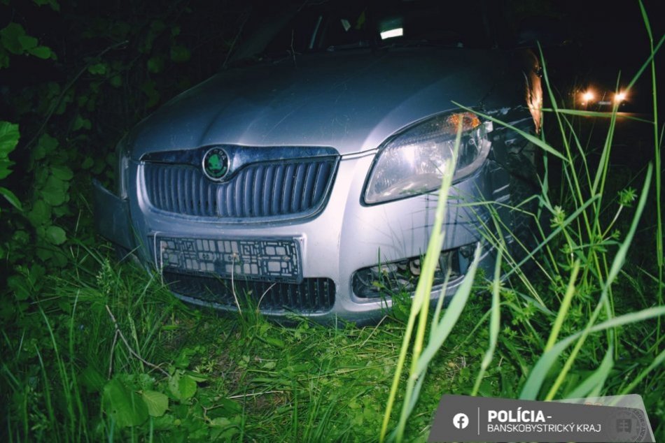 V OBRAZOCH: Opitý nevodič havaroval pri Lučenci