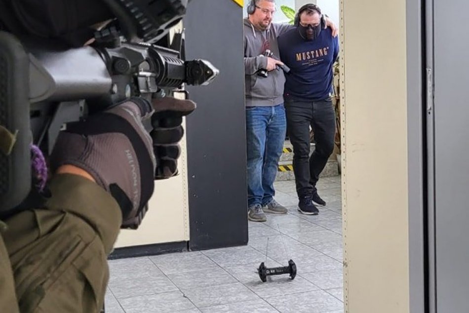 Policajné cvičenie v Kľačanoch