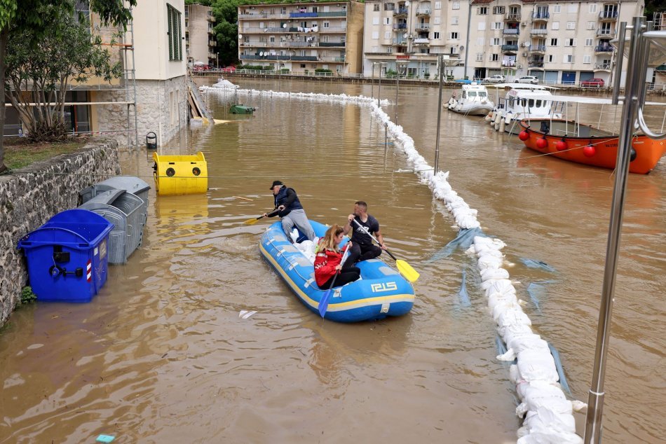 Záplavy v Chorvátsku