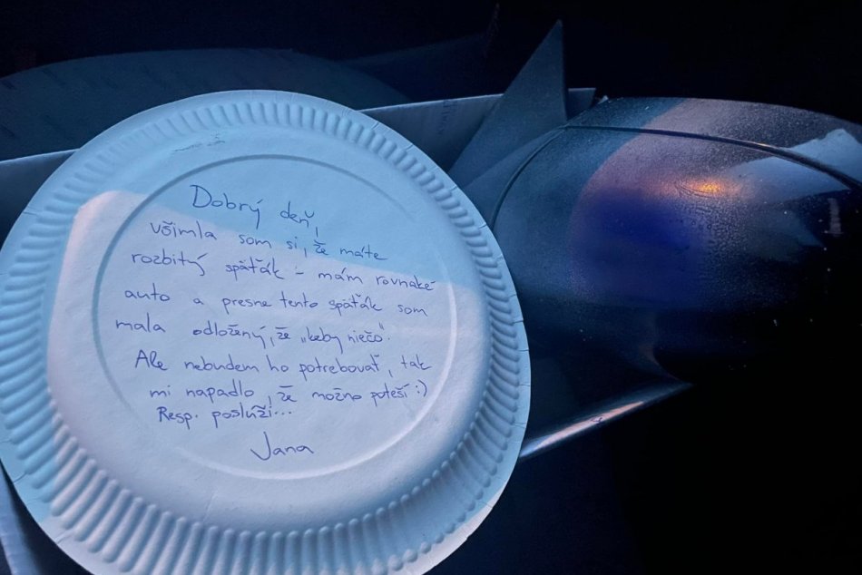 Objektívom: Gesto vodičky, ktoré nemá obdoby